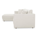 Bryn - Sectional Left - Oyster - Moe's Home Collection - Stationary Sectionals - Elite Enclave Home