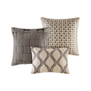 Shades of Gray - King Comforter Set - Gray
