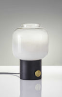 Mod Pod Glass Table Lamp - Black