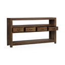Mattai - 4 Drawer Console Table - Natural - Classic Home - Console Tables - Elite Enclave Home