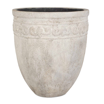 Timeless - Terrace Outdoor Planter - White