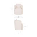 Cecil - Dining Chair - Warm White - Moe's Home Collection - Arm Chairs - Elite Enclave Home