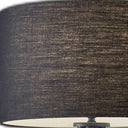 Tripod Floor Lamp With Black Drum Shade - Black - HomeRoots - Floor Lamps - Elite Enclave Home