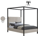 James - Bed - Meridian Furniture - Canopy Beds - Elite Enclave Home