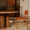 Villetta - Dining Chair (Set of 2) - Deep Pink - Moe's Home Collection - Chair Sets - Elite Enclave Home