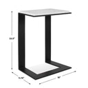 Kenora - Marble Accent Table - White - Uttermost - Accent Tables - Elite Enclave Home