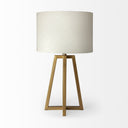 Geometric Table Lamp - Metallic Gold Tone