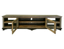 Loft Brown - TV Stand - Two Tone Gray / Brown