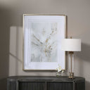 Ethos - Framed Abstract Print - Gold