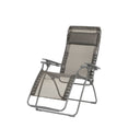 Metal Outdoor Zero Gravity Chair With Graphite Cushion - Graphite