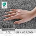 Marshmallow - 20" x 30" Bath Rug - Gray - Madison Park Signature - Bath Rugs & Mats - Elite Enclave Home