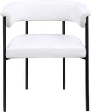 Malin - Linen Dining Chair (Set of 2) - Meridian Furniture - Chair Sets - Elite Enclave Home