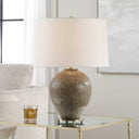 Rya - Ceramic Table Lamp - Brown