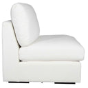 Refuge - Armless Arctic White Sofa