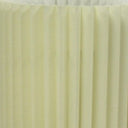 17" Metal Bedside Table Lamp With Off-White Shade - Off-White