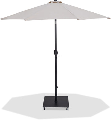 Fiji - Aluminum Patio Umbrella With Square Black Base