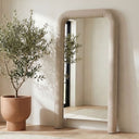 Ellison - Mirror - Beige - Moe's Home Collection - Floor Mirrors - Elite Enclave Home