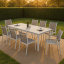 Nizuc - Outdoor Patio Extendable Dining Table - Meridian Furniture - Dining Tables- Elite Enclave Home