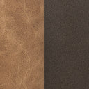 Clair - Leather Round Table