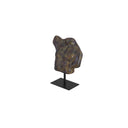 Victor - Cast Aluminum Sculpture - Dark Green Patina / Brown - Moe's Home Collection - Sculptures & Figurines - Elite Enclave Home