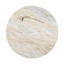 Amberly - Marble Round Coffee Table - Gray - Classic Home - Coffee Tables - Elite Enclave Home