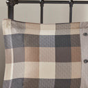 Ridge - King 7 Piece Herringbone Comforter Set - Neutral