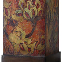 Colorful Flowers - Table Lamp - Orange
