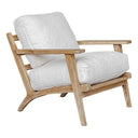 Laid - Back Sheepskin Accent Chair - White - Uttermost - Accent Chairs- Elite Enclave Home