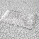 Printed Satin - King Sheet Set - Gray Leopard