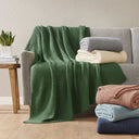 Bree Knit - Throw - Gray
