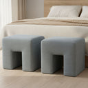 Aidy - Stool - Light Blue - Moe's Home Collection - Accent Stools - Elite Enclave Home