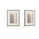 Retreat - Framed Print - Gray - Moe's Home Collection - Framed Prints - Elite Enclave Home