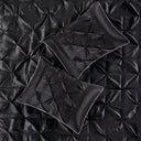 Laurel - California King 7 Piece Tufted Comforter Set - Black