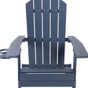 Heavy Duty Plastic Adirondack Chair - Navy Blue