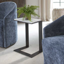 Kenora - Marble Accent Table - White - Uttermost - Accent Tables - Elite Enclave Home