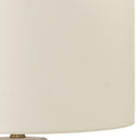 Geometric Table Lamp With Drum Shade - Cream - HomeRoots - Table Lamps - Elite Enclave Home