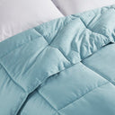 Winfield - 300 Thread Count Cotton Shell Luxury Down Alternative Comforter - Light Blue