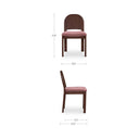 Emil - Dining Chair (Set of 2) - Berry / Purple - Moe's Home Collection - Chair Sets - Elite Enclave Home