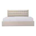 Sebastion - King Storage Bed - Cream - Moe's Home Collection - Storage Beds - Elite Enclave Home