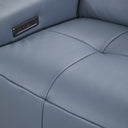 Alea - Leather Power Recliner Sofa - Smoke Blue - Classic Home - Reclining Sofas- Elite Enclave Home