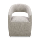 Barrow - Rolling Dining Chair - Gray Storm - Moe's Home Collection - Side Chairs - Elite Enclave Home