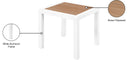 Nizuc - Outdoor Patio End Table - Meridian Furniture - End Tables- Elite Enclave Home