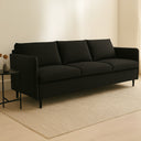 Teller - Sofa - Warm Black - Moe's Home Collection - Stationary Sofas - Elite Enclave Home