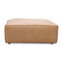 Form - Leather Ottoman - Sonoran Tan - Moe's Home Collection - Accent Ottomans - Elite Enclave Home