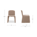 Ella - Side Chair - Light Brown - Moe's Home Collection - Side Chairs - Elite Enclave Home