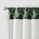 Emilia - Twist Tab Lined Window Curtain Panel - Green - Madison Park - Curtains & Drapes - Elite Enclave Home
