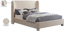 Penny - Polyester Fabric Bed - Meridian Furniture - Upholstered Beds - Elite Enclave Home