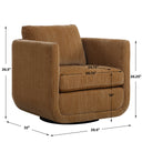 Abound - Swivel Chair - Uttermost - Swivel Chairs - Elite Enclave Home
