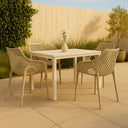 Mykonos - Outdoor Dining Chair (Set of 2) - Meridian Furniture - Chair Sets- Elite Enclave Home