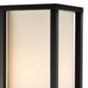 Sleek Column Style Floor Lamp With Storage - Black / White - HomeRoots - Floor Lamps - Elite Enclave Home